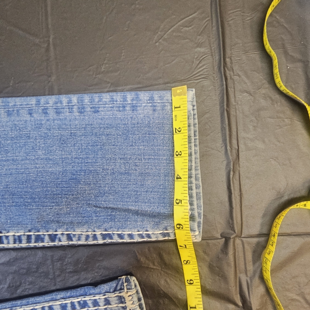 True Religion Light Blue Straight Jeans - Picture 10 of 12